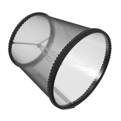 BAZEITFLOW Transparenter Lampenschirm aus Feinem Gazestoff Zartes Lichtfilter Lampenzubehör Einfach Montierbarer Lampenschirm für Schlafzimmer und Wohnräume Stilvoll und Praktisch von BAZEITFLOW