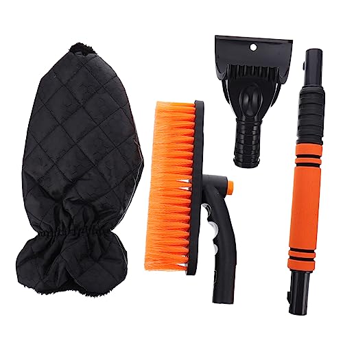 BAZEITFLOW Verstellbare Auto Schneeschaufel mit Handschuhen Teleskopischer Scheiben Schnee und Eiskratzer Ergonomischer Griff Kompaktes Design Multifunktionales Schneeräumer für Sichere BAZEITFLOW Verstellbare Auto Schneeschaufel mit Handschuhen Teleskopischer Scheiben Schnee und Eiskratzer Ergonomischer Griff Kompaktes Design Multifunktionales Schneeräumer für Sichere von BAZEITFLOW