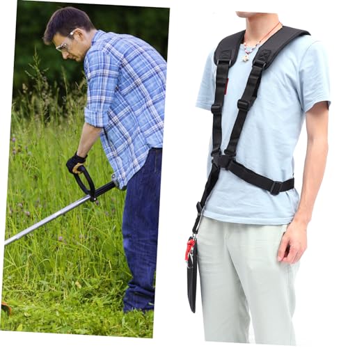 BAZEITFLOW Verstellbarer Gepolsterter Doppelschultergurt für Rasentrimmer und Freischneider Komfortabler Tragegurt für Gartenarbeit Universeller Schnittgurt für Rasenmäher und BAZEITFLOW Verstellbarer Gepolsterter Doppelschultergurt für Rasentrimmer und Freischneider Komfortabler Tragegurt für Gartenarbeit Universeller Schnittgurt für Rasenmäher und von BAZEITFLOW