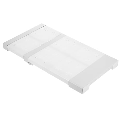 BAZEITFLOW Verstellbares Nagelfreies Spannregal für Kleiderschrank und Schrank Ausziehbarer Robuster Aufbewahrungsboden zur Platzsparenden Ordnung und Vielseitigen Nutzung in Schränken und BAZEITFLOW Verstellbares Nagelfreies Spannregal für Kleiderschrank und Schrank Ausziehbarer Robuster Aufbewahrungsboden zur Platzsparenden Ordnung und Vielseitigen Nutzung in Schränken und von BAZEITFLOW