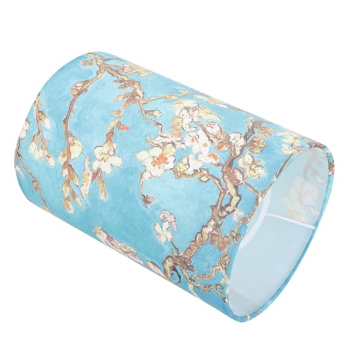 BAZEITFLOW Vintage Chinesischer Lampenschirm aus Strapazierfähigem Robustes Tischlampen zubehör Einfach zu Montierender Schreibtischlampen Abdeckung für Schlafzimmer und Büro von BAZEITFLOW