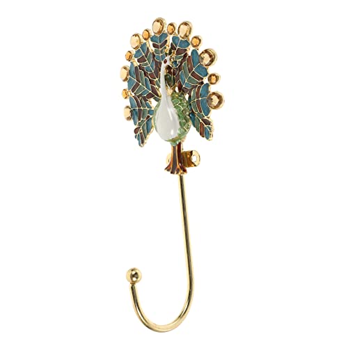 BAZEITFLOW Vintage Garderobenhaken Metall Retro Wandhaken Pfau Stabiler Kleiderhaken für Badezimmer Küche Schlafzimmer Platzsparender Wandaufhänger für Mäntel Handtücher und Hüte BAZEITFLOW Vintage Garderobenhaken Metall Retro Wandhaken Pfau Stabiler Kleiderhaken für Badezimmer Küche Schlafzimmer Platzsparender Wandaufhänger für Mäntel Handtücher und Hüte von BAZEITFLOW