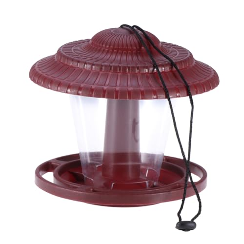 BAZEITFLOW Vogelfütterer Outdoor- Vogelfutterverkauf hängen hängend Finkenfutterhäuschen für draußen Vogelkeimfutterautomat Vögel Obst Vogelhäuschen Vogelfutterrohr für Garten rot BAZEITFLOW Vogelfütterer Outdoor- Vogelfutterverkauf hängen hängend Finkenfutterhäuschen für draußen Vogelkeimfutterautomat Vögel Obst Vogelhäuschen Vogelfutterrohr für Garten rot von BAZEITFLOW