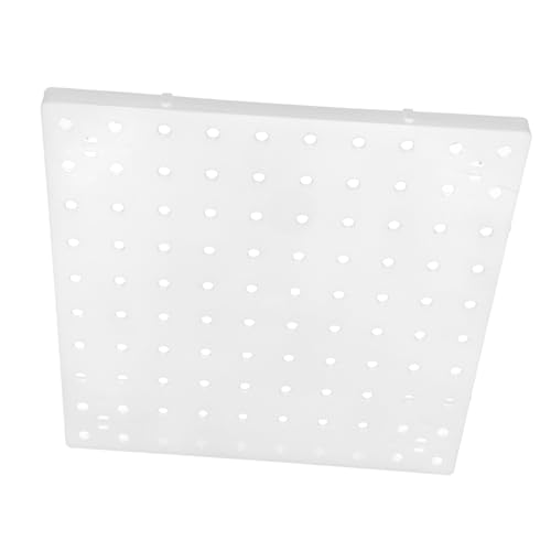 BAZEITFLOW Wand Pegboard Panel Weiß aus Robustem Kunststoff Wandmontiertes Ordnungssystem für Küche Bad Platzsparendes Vielseitiges Aufbewahrungspaneel mit Hoher Tragkraft BAZEITFLOW Wand Pegboard Panel Weiß aus Robustem Kunststoff Wandmontiertes Ordnungssystem für Küche Bad Platzsparendes Vielseitiges Aufbewahrungspaneel mit Hoher Tragkraft von BAZEITFLOW