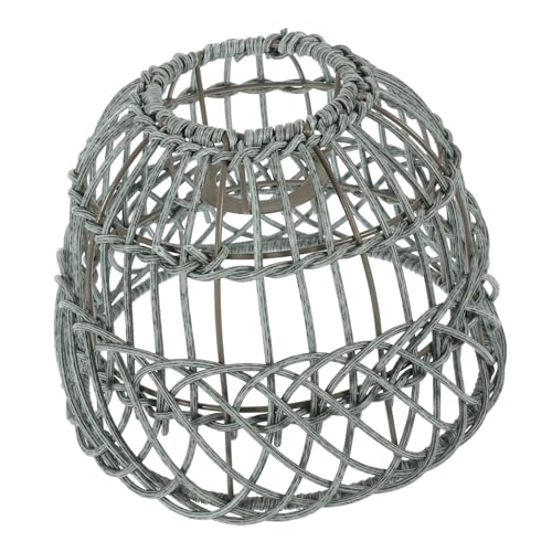 BAZEITFLOW Wandlampe Hängelampe Boho Lampenschirm aus Geflochtenem Metall und PP Kleine Dekorative Pendelleuchte für Bar Restaurant Hotel Warmes Licht Kompatibel BAZEITFLOW Wandlampe Hängelampe Boho Lampenschirm aus Geflochtenem Metall und PP Kleine Dekorative Pendelleuchte für Bar Restaurant Hotel Warmes Licht Kompatibel von BAZEITFLOW