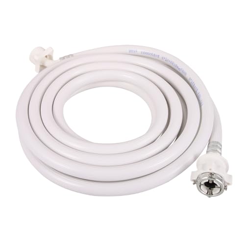 BAZEITFLOW Waschmaschinen Zulaufschlauch PVC Wasserschlauch Verlängert mit Gewindeadapter Waschmaschine Anschluss Schlauch Dicht und Robust für Automatische Haushaltsgeräte BAZEITFLOW Waschmaschinen Zulaufschlauch PVC Wasserschlauch Verlängert mit Gewindeadapter Waschmaschine Anschluss Schlauch Dicht und Robust für Automatische Haushaltsgeräte von BAZEITFLOW