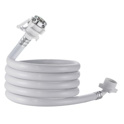 BAZEITFLOW Waschmaschinen Zulaufschlauch mit Edelstahlanschluss Flexibler Robuster Wasserschlauch für Automatische Waschmaschine Langlebig und Einsetzbar für Wasserzufuhr BAZEITFLOW Waschmaschinen Zulaufschlauch mit Edelstahlanschluss Flexibler Robuster Wasserschlauch für Automatische Waschmaschine Langlebig und Einsetzbar für Wasserzufuhr von BAZEITFLOW