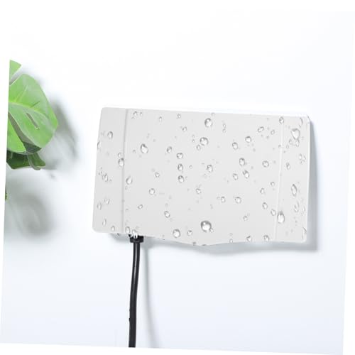 BAZEITFLOW Wasserdichte Steckdosenabdeckung Receptacle Cover aus Robustem Kunststoff für Innen und Außen Schutzbox Steckerschutz für Badezimmer Küche und Garten Sicherer Schutz gegen BAZEITFLOW Wasserdichte Steckdosenabdeckung Receptacle Cover aus Robustem Kunststoff für Innen und Außen Schutzbox Steckerschutz für Badezimmer Küche und Garten Sicherer Schutz gegen von BAZEITFLOW