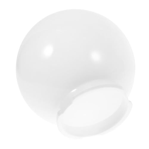BAZEITFLOW Wasserdichter Runder Acryl lampenschirm Ersatzkugel für Außenbeleuchtung Garten Wandlampe mit Modernem Design und Leichter Langlebiger Struktur von BAZEITFLOW