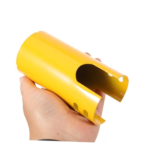 BAZEITFLOW Wasserhahn Schlossabdeckung für Außenbereich Kindersicheres Einfach zu Installierendes Wasserhahn verschlussgehäuse Robustes Schutzcover für Garten Außenwasserhähne Gelb Modell BAZEITFLOW Wasserhahn Schlossabdeckung für Außenbereich Kindersicheres Einfach zu Installierendes Wasserhahn verschlussgehäuse Robustes Schutzcover für Garten Außenwasserhähne Gelb Modell von BAZEITFLOW