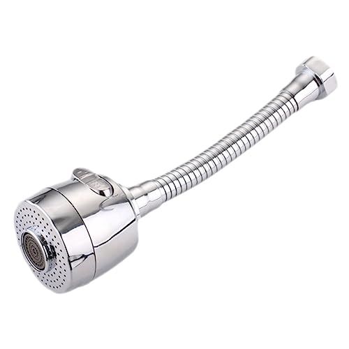 BAZEITFLOW Wasserhahn Sprudler mit Filter Adapter Kupferbelüfter Wassersparer Küchen Wasserhahn Leck Flexibel Rostfrei Spritz Einstellbarer Belüfter für Spültisch von BAZEITFLOW