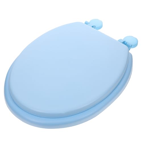 BAZEITFLOW Weicher Gepolsterter Runder Toilettensitz Druckentlastendes Kissen Passend Abnehmbar für Einfache Reinigung Langlebiger Ersatz für Badezimmer Komfortable Wc brille BAZEITFLOW Weicher Gepolsterter Runder Toilettensitz Druckentlastendes Kissen Passend Abnehmbar für Einfache Reinigung Langlebiger Ersatz für Badezimmer Komfortable Wc brille von BAZEITFLOW