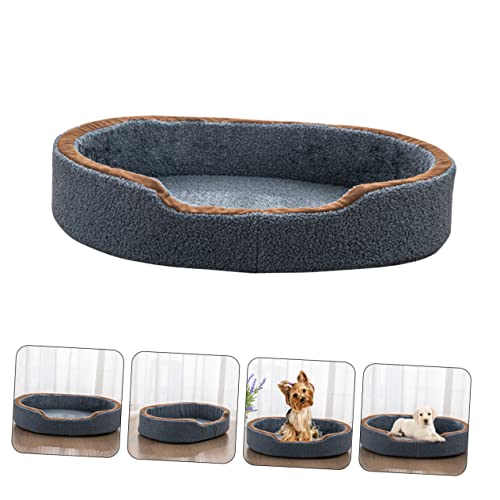 BAZEITFLOW Weiches Dickes Warmes Haustierbett für Katzen und Mittelgroße Hunde Strapazierfähige Tragbare Schlafmatte für Drinnen Komfortables Plüschiges Hundebett und Katzennest BAZEITFLOW Weiches Dickes Warmes Haustierbett für Katzen und Mittelgroße Hunde Strapazierfähige Tragbare Schlafmatte für Drinnen Komfortables Plüschiges Hundebett und Katzennest von BAZEITFLOW
