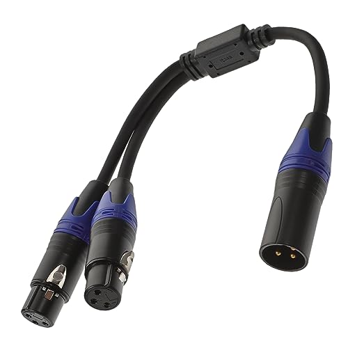 BAZEITFLOW Xlr Splitter Kabel Xlr Male zu Dual Female Pin Audio Adapter Geeignet für Konferenzen und Professionelle Aufnahmen Langlebig und Flexibel Waschbar für Mikrofone und Mixer BAZEITFLOW Xlr Splitter Kabel Xlr Male zu Dual Female Pin Audio Adapter Geeignet für Konferenzen und Professionelle Aufnahmen Langlebig und Flexibel Waschbar für Mikrofone und Mixer von BAZEITFLOW