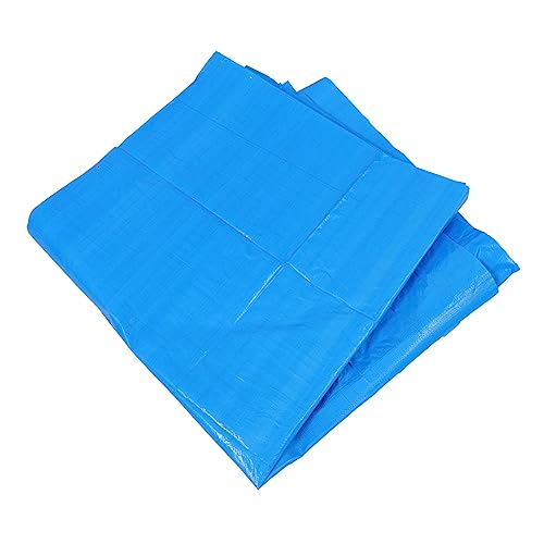 Poolmatte Schwimmbäder Klare Plane Bodenabdeckung Für Poolstaub Pool Bodentuch Farbplane Rechteckiger Poolschutz Maler Abdecktuch Poolkissen Blaues Pe Gewebe von BAZEITFLOW