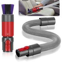 2 Stück Anti-Kratz-Bürsten für Dyson Staubsauger Kit, für Dyson v7 v8 v10 v11 v15 Zubehör, mit flexiblem Verlängerungsschlauch, für universelles 2 Stück Anti-Kratz-Bürsten für Dyson Staubsauger Kit, für Dyson v7 v8 v10 v11 v15 Zubehör, mit flexiblem Verlängerungsschlauch, für universelles von BAZYWTYH