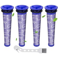 4 Filter für Dyson V6 V7 V8 DC58 DC59 DC61 DC62 SV09 Ersatz-Vorfilter für Staubsauger 965661-01 4 Filter für Dyson V6 V7 V8 DC58 DC59 DC61 DC62 SV09 Ersatz-Vorfilter für Staubsauger 965661-01 von BAZYWTYH