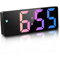 Digitaler Wecker, LED Digitalwecker Nachttischwecker Wecker morgens Sprachaktivierung / Nicht tickend / Schlummerfunktion / Temperatur / Digitaler Wecker, LED Digitalwecker Nachttischwecker Wecker morgens Sprachaktivierung / Nicht tickend / Schlummerfunktion / Temperatur / von BAZYWTYH