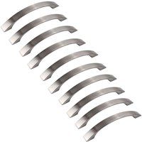 Satz von 10 Küchenschrankgriffe - verchromt - Nickel gebürstet Türgriffe Küchenknöpfe Edelstahl Abstand 96mm Satz von 10 Küchenschrankgriffe - verchromt - Nickel gebürstet Türgriffe Küchenknöpfe Edelstahl Abstand 96mm von BAZYWTYH