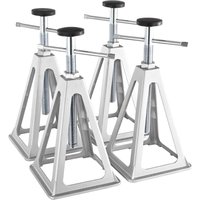 Set aus 4 Stabilisierungskeilen für Wohnwagen, Stabilisator für Wohnmobil, Tragfähigkeit 2,72 t pro Stück, Aluminiumstützen mit verstellbarer Höhe Set aus 4 Stabilisierungskeilen für Wohnwagen, Stabilisator für Wohnmobil, Tragfähigkeit 2,72 t pro Stück, Aluminiumstützen mit verstellbarer Höhe von BAZYWTYH