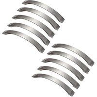 Set mit 10 Küchengriffen - verchromt - Nickel gebürstet Küchengriffe, Edelstahl-Küchengriffe, 128 mm Abstand Set mit 10 Küchengriffen - verchromt - Nickel gebürstet Küchengriffe, Edelstahl-Küchengriffe, 128 mm Abstand von BAZYWTYH