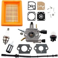 Vergaser mit Kraftstofffilter, Kraftstoffschlauch, Luftfilter für Stihl FS120 FS200 FS250 FS300 FS350 FS400 FS450 FS480 Freischneider Vergaser mit Kraftstofffilter, Kraftstoffschlauch, Luftfilter für Stihl FS120 FS200 FS250 FS300 FS350 FS400 FS450 FS480 Freischneider von BAZYWTYH