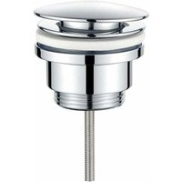 Waschbeckenablauf mit/ohne Überlauf – Badewannenstöpsel aus verchromtem Metall, robust und einfach zu installieren Waschbeckenablauf mit/ohne Überlauf – Badewannenstöpsel aus verchromtem Metall, robust und einfach zu installieren von BAZYWTYH