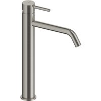 Sanycces loop ColdOpen Einhand-Waschtischbatterie 36,3 cm, Nickel gebürstet von BB BÄDER BOUTIQUE