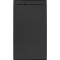 Bb Bäder Boutique - Fusion Rechteckige Duschwanne Gussmarmor 80 x 160 cm, schwarz Bb Bäder Boutique - Fusion Rechteckige Duschwanne Gussmarmor 80 x 160 cm, schwarz von BB BÄDER BOUTIQUE