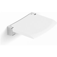 Bb Bäder Boutique - sat Design-Duschklappsitz aus Kunststoff, weiß von BB BÄDER BOUTIQUE