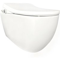 Bb Bäder Boutique - bb infinity axent Wand wc spülrandlos mit Bidet WC-Sitz, weiß von BB BÄDER BOUTIQUE