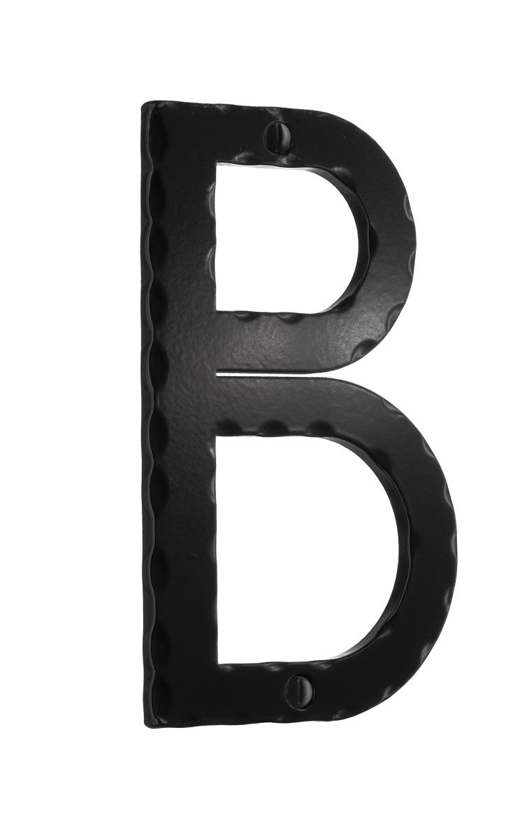 Smedbo Hausnummern Buchstabe B Schmiedeeisen schwarz Artikel Nr. S202 von BB Beslagsboden
