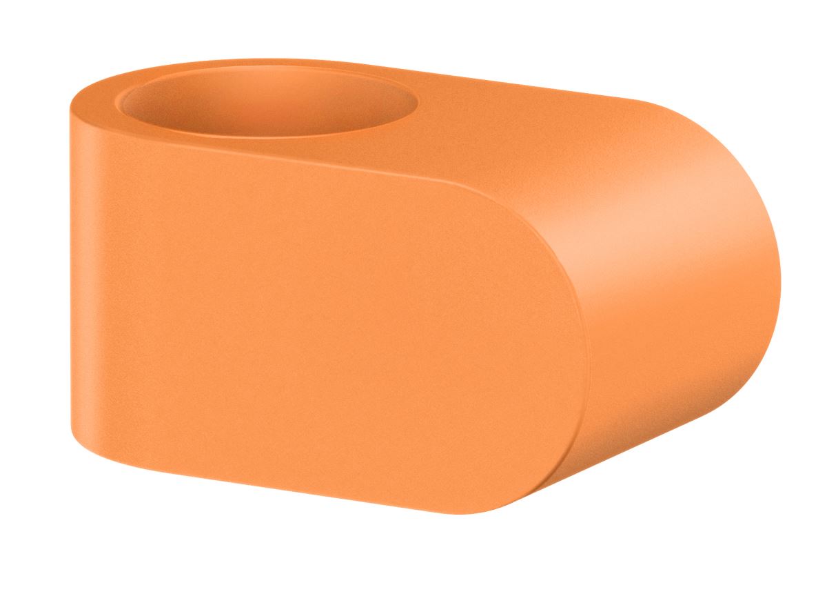 Smedbo Türstopper für Griffe Gummi orange B151C , 2 Stück von BB Beslagsboden