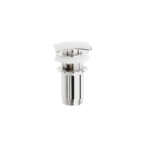 1"1/4 quadratischer Klick-Klack-Abfluss mit Überlauf | Tecom von BB BuyBath