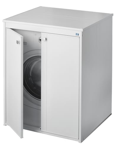 BB BuyBath Waschmaschinenschrank weiß mit magnetischen Türen 70 x 60 x 94 H cm BB BuyBath Waschmaschinenschrank weiß mit magnetischen Türen 70 x 60 x 94 H cm von BB BuyBath