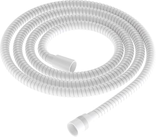 Brauseschlauch aus Stahl, 150 cm, Weiß Brauseschlauch aus Stahl, 150 cm, Weiß von BB BuyBath