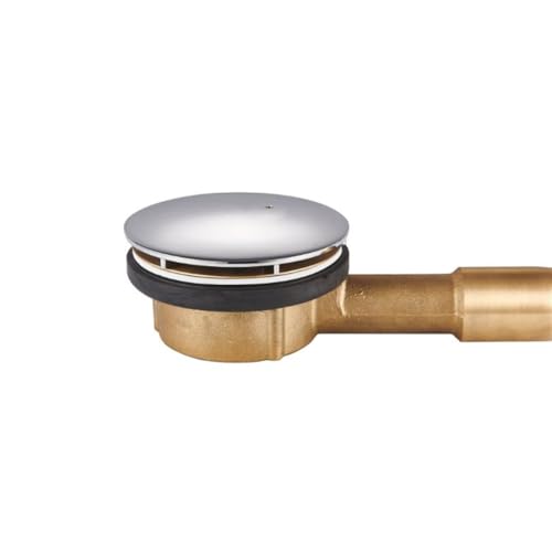 Duschablauf Low Round Messing verchromt Ø 90 mm | Tecom von BB BuyBath