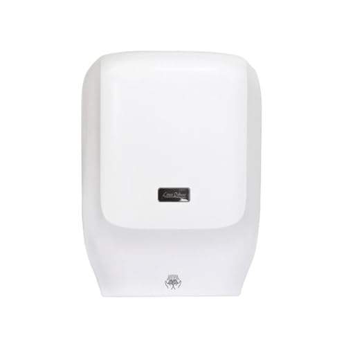 Elektrischer Handtrockner mit Sensor 800 W weiß/grau - Deluxe | Tecom von BB BuyBath