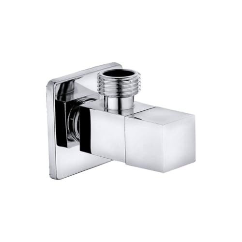 Verchromter quadratischer Waschtischarmatur 1/2"×3/8" | Tecom von BB BuyBath