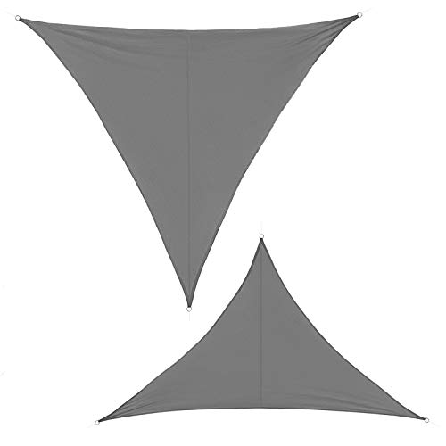 BB Sport Sonnensegel 3.5m x 3.5m x 4.95 m Granit Dreieckig Sonnenschutz 100% PES Sichtschutz Windschutz Tarp UV Schutz Garten Terrasse Camping Schattenspender BB Sport Sonnensegel 3.5m x 3.5m x 4.95 m Granit Dreieckig Sonnenschutz 100% PES Sichtschutz Windschutz Tarp UV Schutz Garten Terrasse Camping Schattenspender von BB Sport