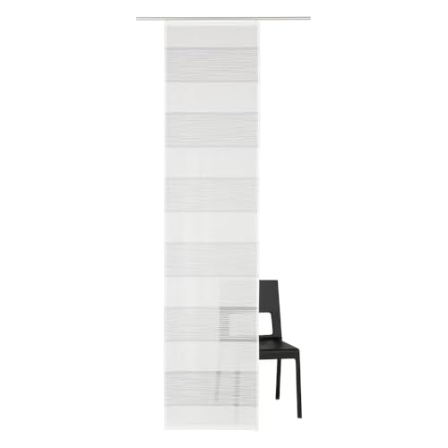 BB-Toy-Trades Schiebevorhang Vorhang Gardine Fensterschal Flächenvorhang Schiebegardine mit Querstreifen in wollweiss 1 Stück BxH: 57 x 225 cm BB-Toy-Trades Schiebevorhang Vorhang Gardine Fensterschal Flächenvorhang Schiebegardine mit Querstreifen in wollweiss 1 Stück BxH: 57 x 225 cm von BB-Toy-Trades