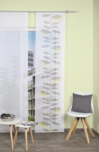 BB-Toy-Trades Schiebevorhang Vorhang in Bambus Optik mit Digitaldruck mit Muster Gardine Fensterschal Flächenvorhang Schiebegardine in Weiss kürzbar 60 x 260 cm Blätter in Grün/Braun BB-Toy-Trades Schiebevorhang Vorhang in Bambus Optik mit Digitaldruck mit Muster Gardine Fensterschal Flächenvorhang Schiebegardine in Weiss kürzbar 60 x 260 cm Blätter in Grün/Braun von BB-Toy-Trades