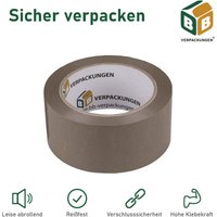 18 Rollen Klebeband pvc braun mit Naturkautschuk Kleber Packband Paketklebeband Karton BB-Verpackungen von BB-VERPACKUNGEN GMBH