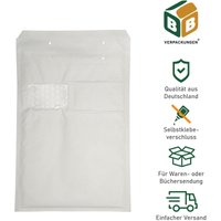 800 x Luftpolsterversandtasche mit Fenster 7 / g (230 x 340 mm) Versandtasche gepolsterte Briefumschläge Polsterversandtaschen Briefumschlag von BB-VERPACKUNGEN GMBH