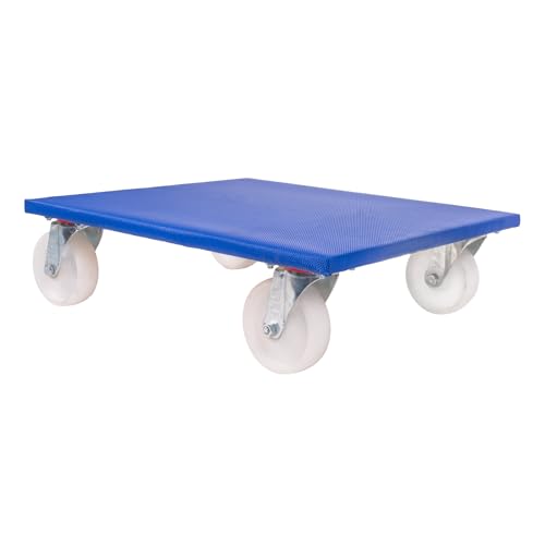 BB-Verpackungen 3 x Profi-Möbelroller MEDIUM 500kg 600 x 500 x 165 mm (3 Stück) | extrem stabil, wendiges Rollbrett, Antirutschbelag Transportroller und spurloses Rollverhalten von BB-Verpackungen