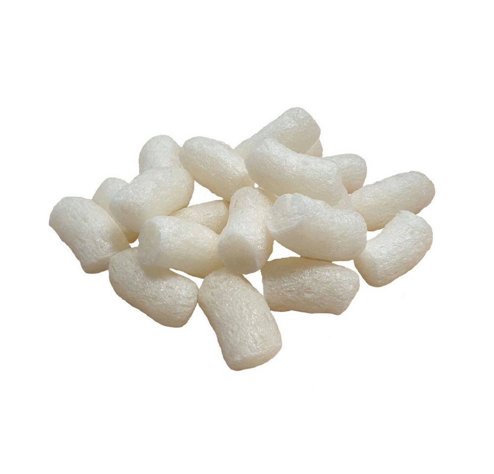 BB-Verpackungen Schutzpolster Helle Bio-Verpackungschips 300 Liter "SMALL" Füllmaterial (7 St), 15 x 40 mm von BB-Verpackungen