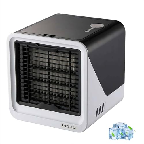 BBASILIYSD 3-in-1 Verdunstungs-Kühler mit großem Fassungsvermögen, 3-in-1-USB-Ventilator mit Wasserkühlung, leiser Mini-Conditioner-Schreibtisch-Lüfter, für Zuhause, Schlafzimmer, Reisen und Büro BBASILIYSD 3-in-1 Verdunstungs-Kühler mit großem Fassungsvermögen, 3-in-1-USB-Ventilator mit Wasserkühlung, leiser Mini-Conditioner-Schreibtisch-Lüfter, für Zuhause, Schlafzimmer, Reisen und Büro von BBASILIYSD