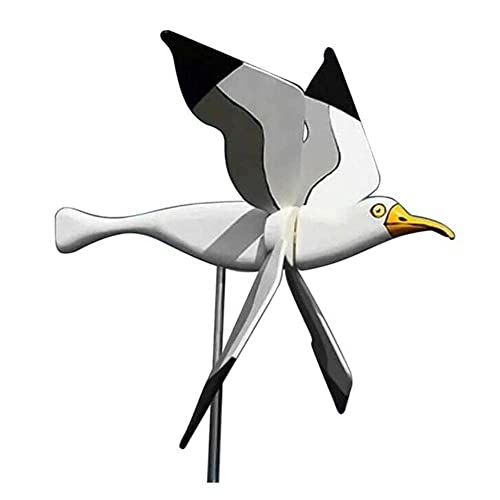 BBASILIYSD Möwe Windmühle Garten Deko Windrad Deko Pfannenwender Reifen Fliegende Windstäbe Serie Y2u6 Vogel BBASILIYSD Möwe Windmühle Garten Deko Windrad Deko Pfannenwender Reifen Fliegende Windstäbe Serie Y2u6 Vogel von BBASILIYSD