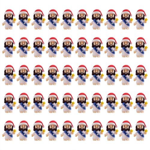 Mini-Jesus-Figuren, Jesus liebt dich Christus, kleine Christus-Figuren zum Verstecken und Suchen, religiöse Partygeschenke und Geschenke, für Ostereier, Füllstoffe, Weihnachten, Sonntagsschule Mini-Jesus-Figuren, Jesus liebt dich Christus, kleine Christus-Figuren zum Verstecken und Suchen, religiöse Partygeschenke und Geschenke, für Ostereier, Füllstoffe, Weihnachten, Sonntagsschule von BBASILIYSD