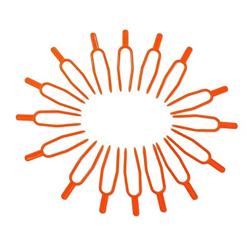 Pflanzenstiel, 55 mm, 65 mm, für Garten, Erdbeere, Pflanzgabel, Wassermelonen-Stützklemme, Pflanzenclip-Verschluss Pflanzenstiel, 55 mm, 65 mm, für Garten, Erdbeere, Pflanzgabel, Wassermelonen-Stützklemme, Pflanzenclip-Verschluss von BBASILIYSD